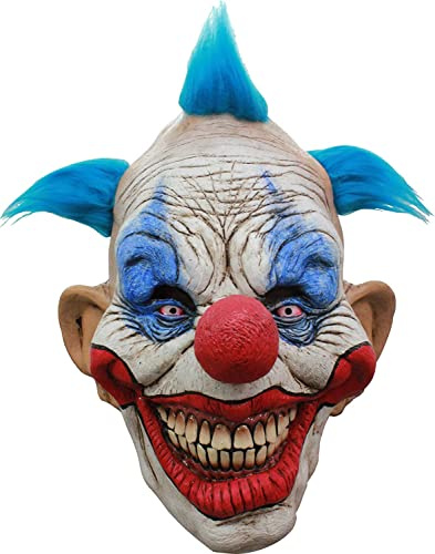 Ghoulish Productions - Masque de Clown Terrifiant Dammy, de la gamme Clowns. Ce masque en latex résistant est peint à la main et est parfait pour Halloween. Taille unique.