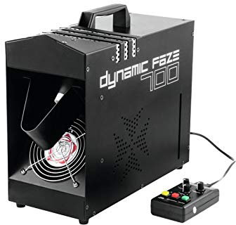 EUROLITE Dynamic Faze 700 Dunstnebelmaschine | Kompakter Fazer für feinen Dunst, betrieben mit herkömmlichen Fluid