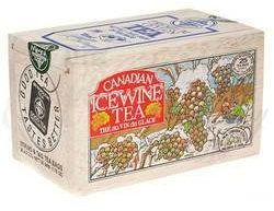 The Metropolitan Tea Company 62WD-618B-026 Ice Wine Tea 25 Teabags in Wood Box