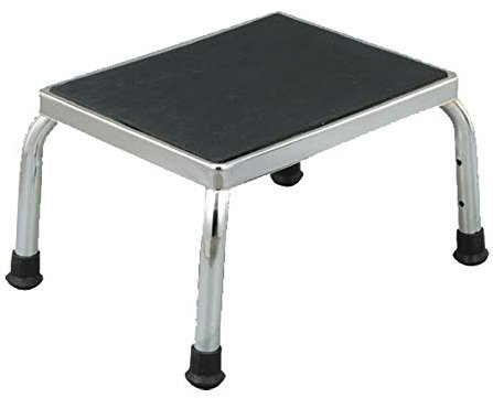 poggiapiedi predellino sgabello poggia piedi in acciaio