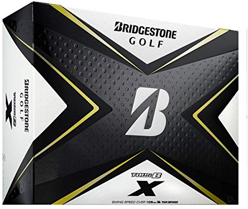 Bridgestone 2020 Tour B X Golfbälle 1 Dutzend Weiß