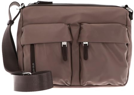 Mandarina Duck Hunter P10vct18, Borsa a Tracolla Donna, Marrone (Beaver), 28x21x11 (L x H x W)