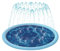 Auptiz Vasca per Cani, Bambini, Materassino per Giochi D'Acqua, Vasca per Cani Fashionable, Sprinkler Pad Piscina per Cani, Bagno per Animale Piscina Realizzato in Materiale PVC Ecologico
