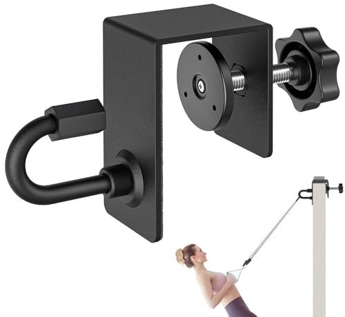 Kipika Türanker für Widerstand Bands, Türanker für Fitnessbänder,Türanker Befestigung, Workout Tür Mount Anker für Body Weight Straps, Krafttraining, Schlingentrainer für Zuhause, Home Gym