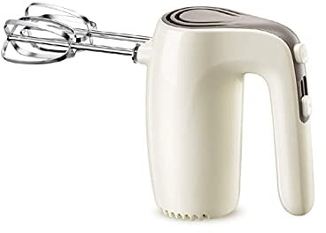 Frullino per Le Uova Ventilatore Elettrico per la casa Piccolo frullino per Le Uova Crema per Capelli Macchina per frullatore Strumento per la Cottura della Torta (Colore : Beige)