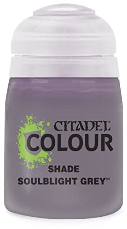 Games Workshop Citadel Soulblight Grey Paint - Wh Colour - Shade Model Paint - 18ml