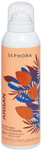 SEPHORA Shower Foam ARGAN 200 ML 91% INGREDIENTS OF NATURAL ORIGIN