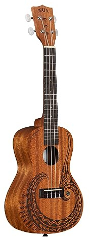 Kala KA-COURAGE-C- Courage Mahogany Concert Ukulele, with Bag