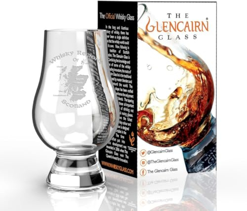 GLENCAIRN WHISKY REGIONS OF SCOTLAND WHISKY TASTING GLASS