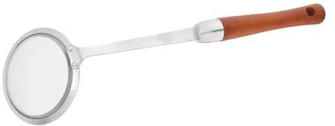 Garneck Stainless Steel Fat Skimmer Spoon Fine Mesh Filter Spoon Oil Filter Skimmer for Cooking Frying Strainer