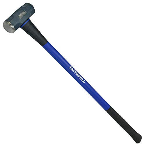 Faithfull FAIFG7 Fibreglass Sledge Hammer 3.18kg (7lb) Non Slip Handle