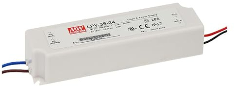 LED Fuente de alimentación 36W 15V 2,4A ; MeanWell, LPV-35-15