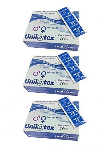 Unilatex Natural Preservativos Naturales Transparente Sin Sabor - 3 Unidades