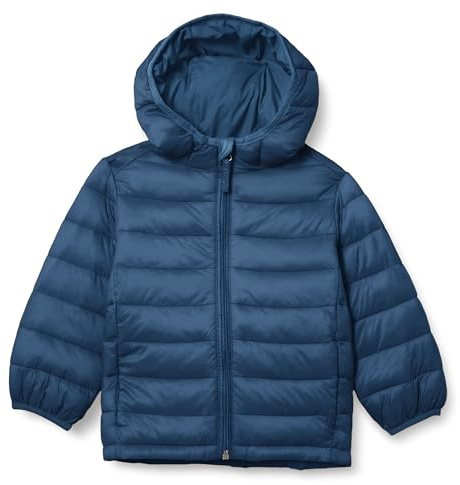 Amazon Essentials , Blouson À Capuche Garçon, Bleu (navy), Small