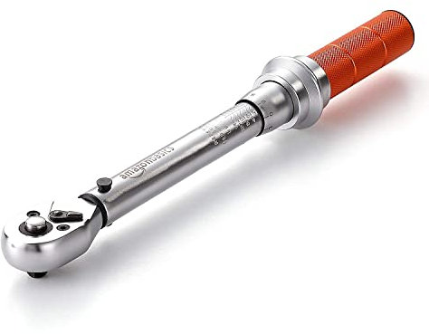 Amazon Basics Clé dynamométrique à couple 1/4  avec 2.5-15 Nm, 20-150 in.-lb