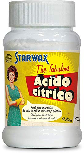 Starwax The Fabulous Ácido Cítrico 400 gramos - Limpiador y Desincrustante de Suciedad y Óxido