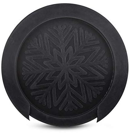 Akustikgitarre Schalllochabdeckung Schwarzer Gummiblock 100mm Durchmesser Gitarre Mute Feedback Buster Schalllochabdeckung für Akustikgitarre 38''/39''