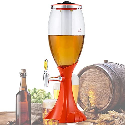 Girafe Biere, Tireuse à Bière Machine de Distributeur de Boissons 3L Parfaite pour les Fêtes et Gameday Accessoires de Bar à Domicile