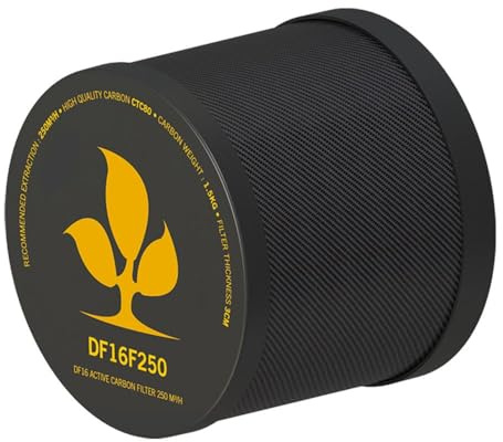 SECRET JARDIN Filtro carbone DF16 CTC80 1,5 kg 250 m3/h