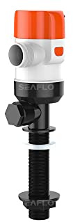 SEAFLO Bomba Livewell serie 13C 1100 GPH – T extendida, 12 V, salida de 1 pulgada, cabeza de 12 pies, 4 A, antibloqueo de aire, motor de cartucho, bomba aireadora de cebo marino