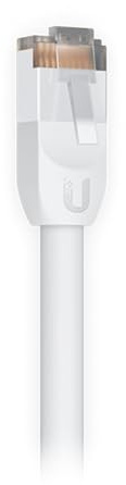 UBIQUITI Patch Cable Outdoor 2M White, all-weather, RJ45 Ethernet Cable, Category 5e, Weatherproof