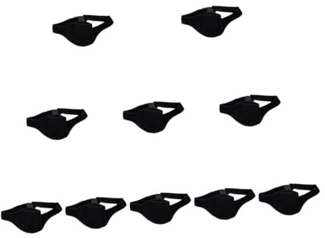 Toyvian 10piezas Bolsa De Cintura para Micrófono Soporte De Micrófono para Instructores De Fitness y Actividades Deportivas para Clases De Baile y Yoga Capacidad