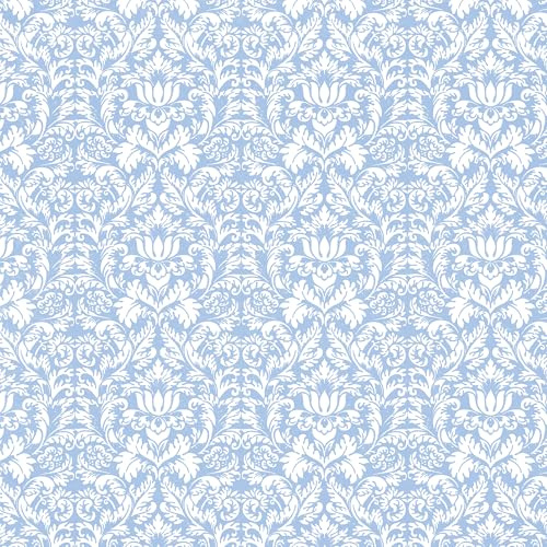 Blue Elegance Wallpaper X Uta Naumann (Size: Sample 12 X 12, Material: Canvas (Peel and Stick))