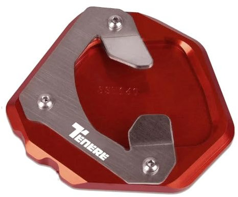 Seitenständer Platte Motorrad Kickstand Seitenständer Vergrößerer Stützplatte Pad FÜR Yam&aha TENERE 700 2019-2023 TENERE 700 World Raid 2022 2023