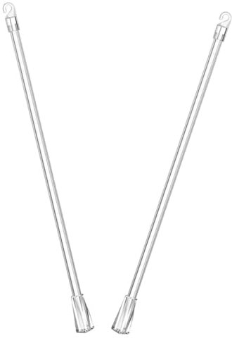Homoyoyo 2stücke Vorhang Zugstange Vorhangstab Ersatz Für Jalousien Und Gardinen Transparent Für Einfache Handhabung Und Elegantes Wohnambiente