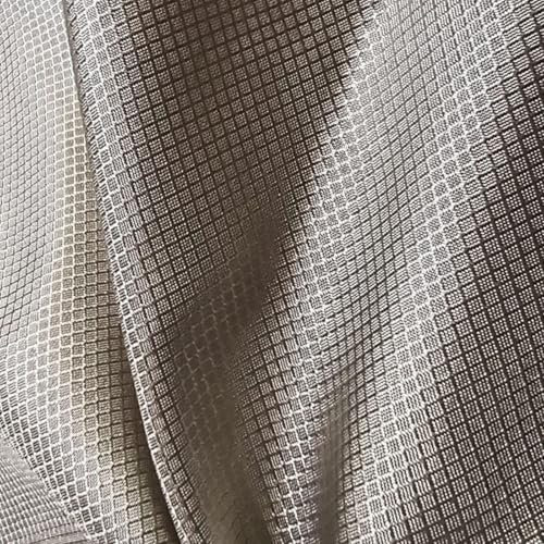 KSQP Tessuto di Protezione EMF, EMI, Tessuto di Rame Schermante RF e RFID Schermatura Protezione Campi Elettromagnetici Rame Protezione della Gabbia di Faraday Recinzione,silver-5m