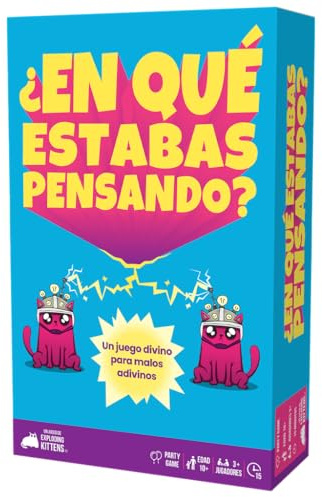 Asmodee ¿En qué estabas Pensando? Diversión para Adivinos y Familias