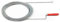 Ribimex PRFD50C, Desatascador de tuberías 5 m, Ø 8 mm, gris y rojo