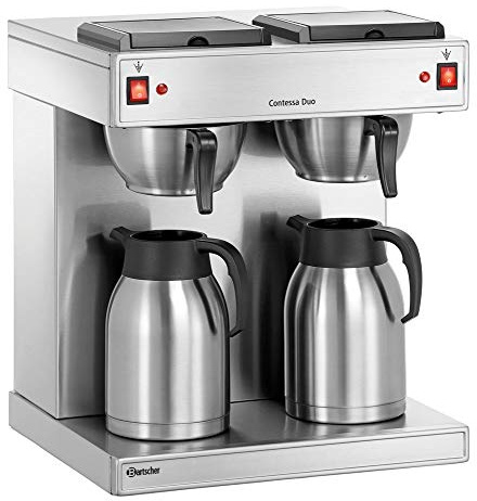 1x Bartscher Doppel-Kaffeemaschine Contessa Duo Elektro, Kaffeeautomat