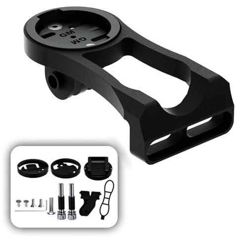 Wahoo Fahrradcomputer-Halterung für Garmin, geeignet für 32 mm Mittelschaftschrauben, Fahrradlenker, erweiterte Halterung, kompatibel mit Wahoo Elemnt, Bryton, Cateye, GoPro Full Range, Horn und