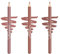 Misslyn Set Matite Labbra a Lunga Durata e Texture Morbida, Lip Liner Ultra Cremoso, Facile da Applicare e Sfumare con Vitamina E e Cere Nutrienti - 3 Colorazioni Nude