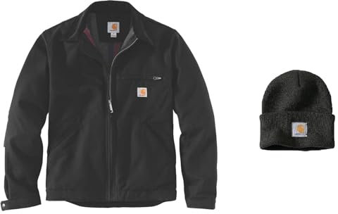 Carhartt Arbeitsoberkleidung Schwarz M Beanie Hat Schwarz Einheitsgröße