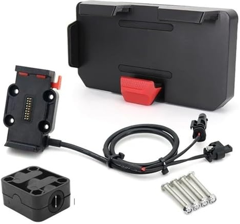 ACEBSBGGAP For B&MW R1250GS For ADV R1200GS Motorcycle Phone Navigation Bracket Power Supply Wireless Charing 12mm / 16mm / 22mm Roll Bar Base Bracket Navigation Motorcycle