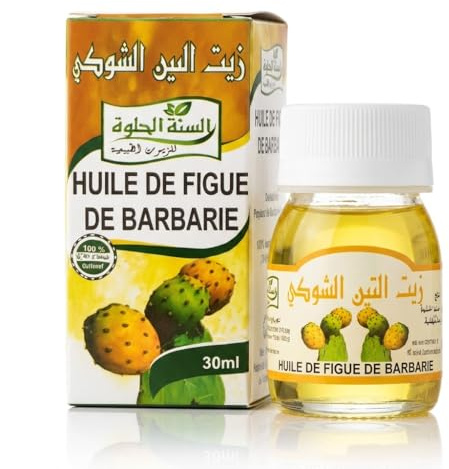 Natureluxy Huile de Figue de Barbarie 30ml - Soin Hydratant Naturel pour Tous Types de Peau