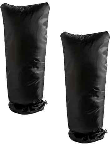 Oxtxuzdm 2PCS Outdoor Spout Insulators Cold Weather Protections Waterproof Faucet Sleeve Frosts Warm Cover Oxford Fabric Water Pipe Cover