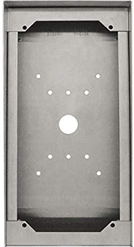 Aiphone Corporation SBX-DVF-P Surface Mount Box for AX-DVF-P, JF-DVF-HID, JF-DVF-HID-I, or JK-DVF-HID, 18 AWG Stainless Steel