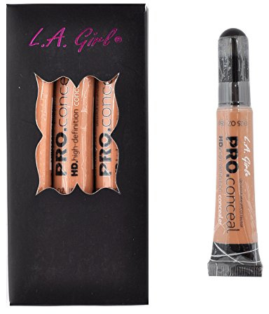 L.A. Girl 3 pcs Pro Coneal HD. High Definiton Concealer 0.25 OZ GC979 Almond
