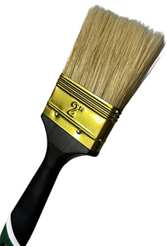 Pincel de pintor, plano, forma inglesa, 1 univers, pincel plano de 50 mm