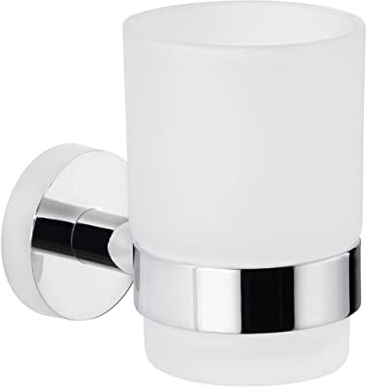 Primaster Zahnputzbecher Classic Round Zahnputzbecherhalter Zahnbürstenbecher
