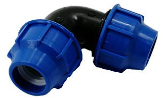 Wacredo PP-Klemmfitting Winkel 90°, 25mm x 25mm