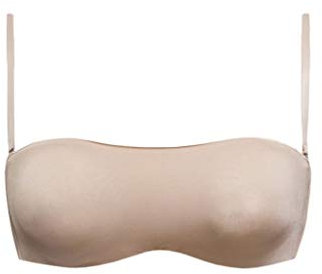 SIèLEI Reggiseno Fascia con Ferretto in Microfibra Art. 1340 (Cipria, 3)