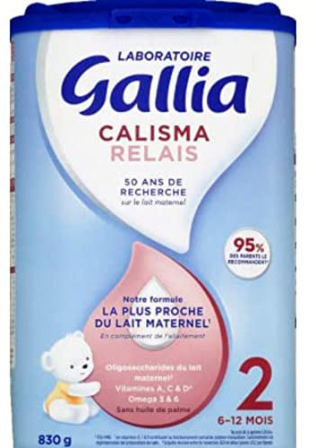 GALLIA Calisma relais 2ème âge de 6 à 12 mois - 830g