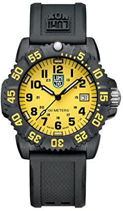 Luminox - G Kollektion Sea Lion Herrenuhr 38mm - Militäruhr in Schwarz mit Datumsanzeige 100m Wasserdicht - Mehrere Varianten - Hergestellt in der Schweiz - Herren Uhr - Hergestellt in der Schweiz…