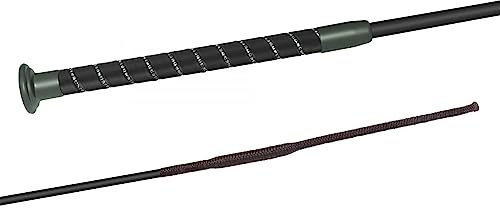 Fleck - Dressurgerte Silk Touch Crystal Graphite