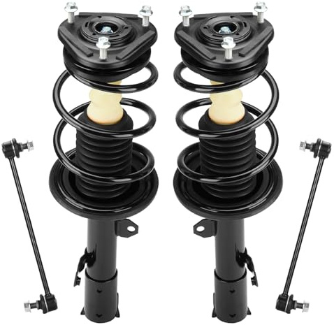 Front Strut Sway Bar Links for 2009-2013 Toyota Corolla Matrix 1.8L, Shock Absorbers Replace 572598 572597 4PCS