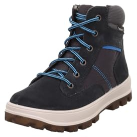 Superfit Jungen TEDD leicht gefütterte Sympatex Stiefel, GRAU/TÜRKIS 2000